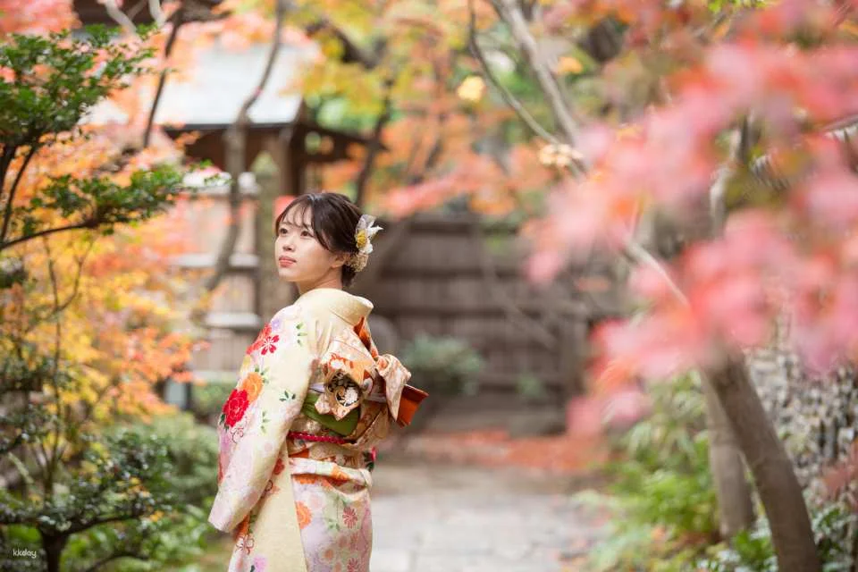 Fukuoka Elegance in Kimono with Professional Photoshoot Kayoikomachi