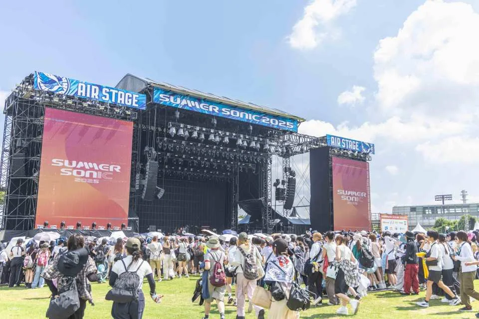 SUMMER SONIC admission ticket (Osaka festival)