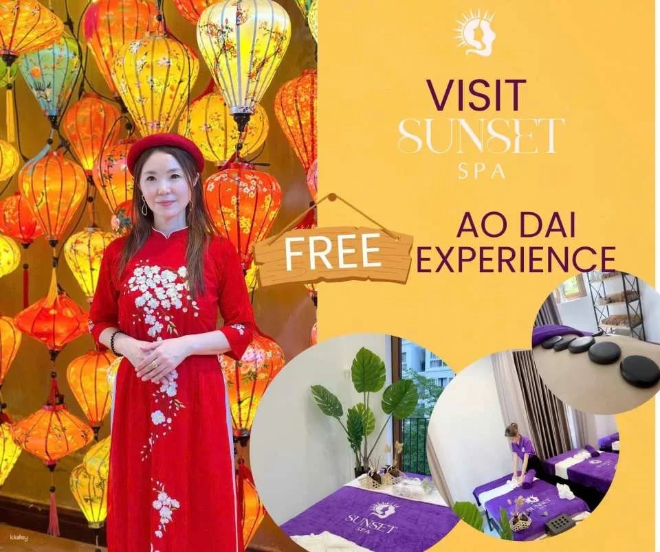 Sunset Spa & Massage Experience in Phu Quoc, Vietnam (Free Ao Dai Wearing Experience)