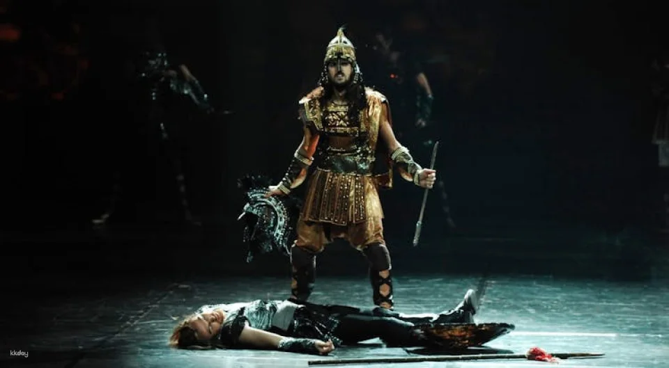 Troy dance show in the Aspendos Ancient Theatre