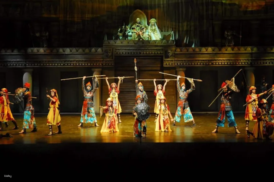 Troy dance show in the Aspendos Ancient Theatre