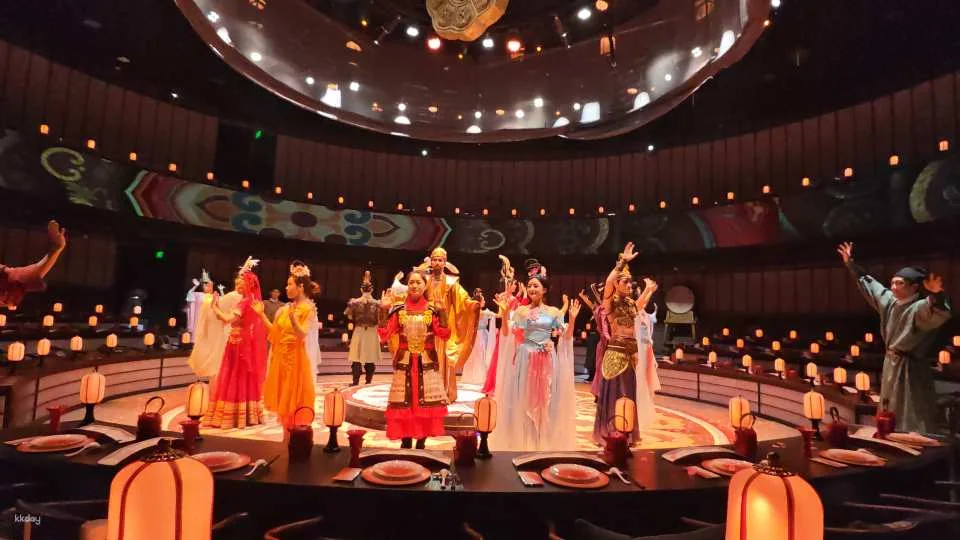 Xi'an Daming Palace Banquet (Dream Back to the Tang Dynasty - Panoramic Immersive Tang Culture Dining Show, a Must-Visit Restaurant in Xi'an, Delicious Food, Wine, and Song and Dance)