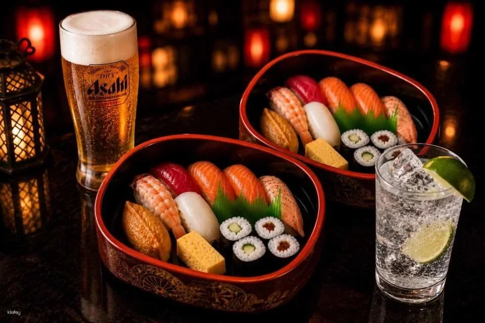 Tokyo Shinjuku Samurai Restaurant Experience | Drinks + Matcha & Japanese Desserts, Sushi & Izakaya Lunch & Dinner | Multiple Options Available | Ages 18 and up only