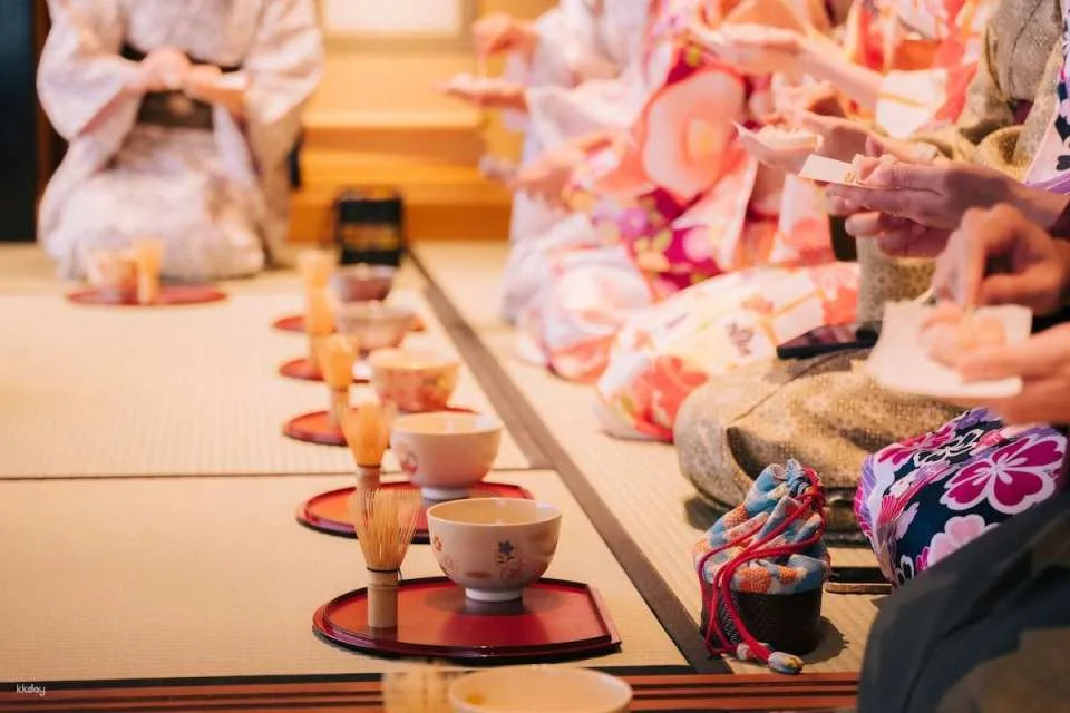 Kyoto, Japan | Gion Origakuya Kimono Experience: Traditional Tea Ceremony, Japanese Calligraphy, and Maiko Tea Ceremony