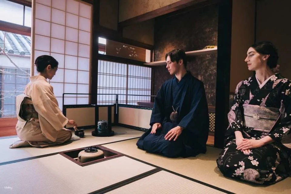 Kyoto, Japan | Gion Origakuya Kimono Experience: Traditional Tea Ceremony, Japanese Calligraphy, and Maiko Tea Ceremony