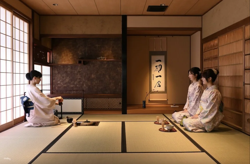 Kyoto, Japan | Gion Origakuya Kimono Experience: Traditional Tea Ceremony, Japanese Calligraphy, and Maiko Tea Ceremony