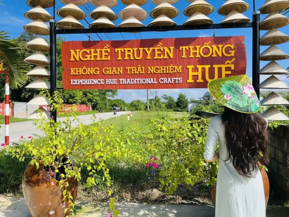 Visiting the Exhibition Space and Experiencing Hue Traditional Craft Village Ticket | Hue