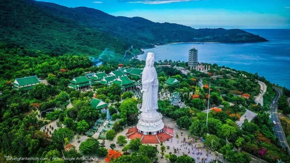 Da Nang City Half-Day Shared Tour | Marble Mountains, Linh Ung Pagoda & Han Market | Chinese-Speaking Guide