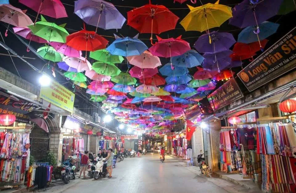 From Ha Noi city - One day trip to discover Bat Trang Traditional pottery village and Van Phuc silk village