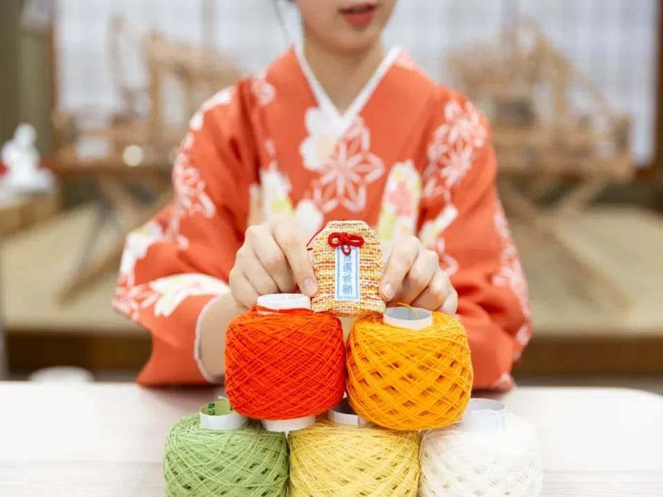 Tokyo, Japan | Hand-knitting experience at Orinami Asakusa store: Amulet making experience