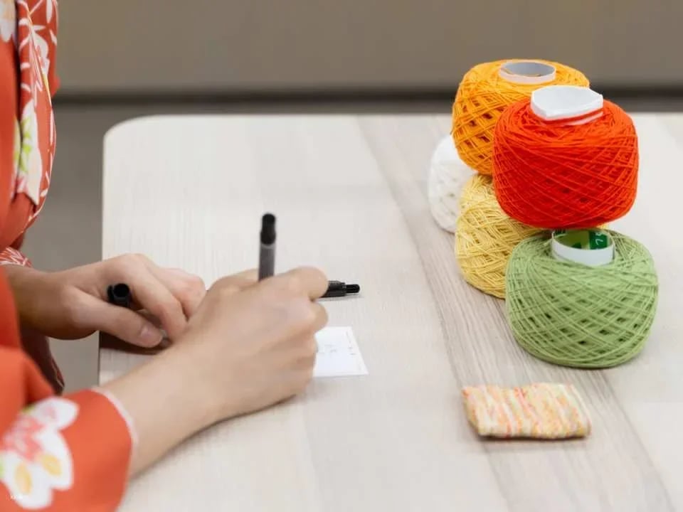 Tokyo, Japan | Hand-knitting experience at Orinami Asakusa store: Amulet making experience