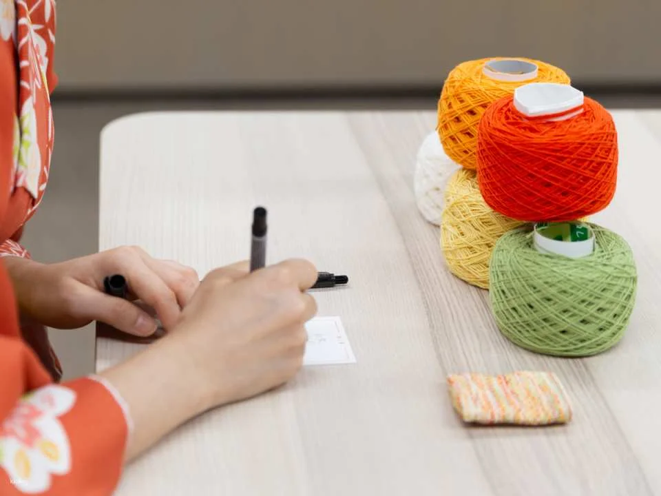 Tokyo, Japan | Hand-knitting experience at Orinami Asakusa store: Amulet making experience