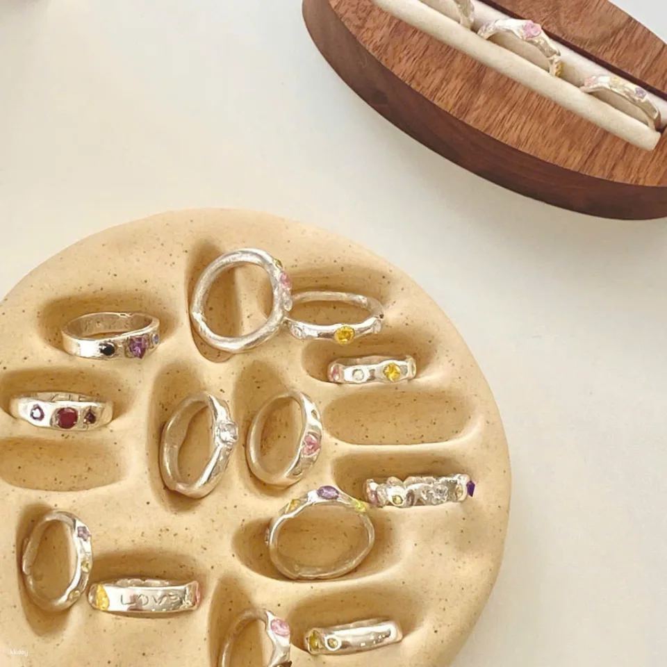 Ho Chi Minh City: Vietnam Gemstone Silver Clay Ring Workshop