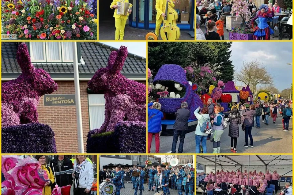 Flower Parade & Keukenhof Entry Ticket with Shuttle | Netherlands