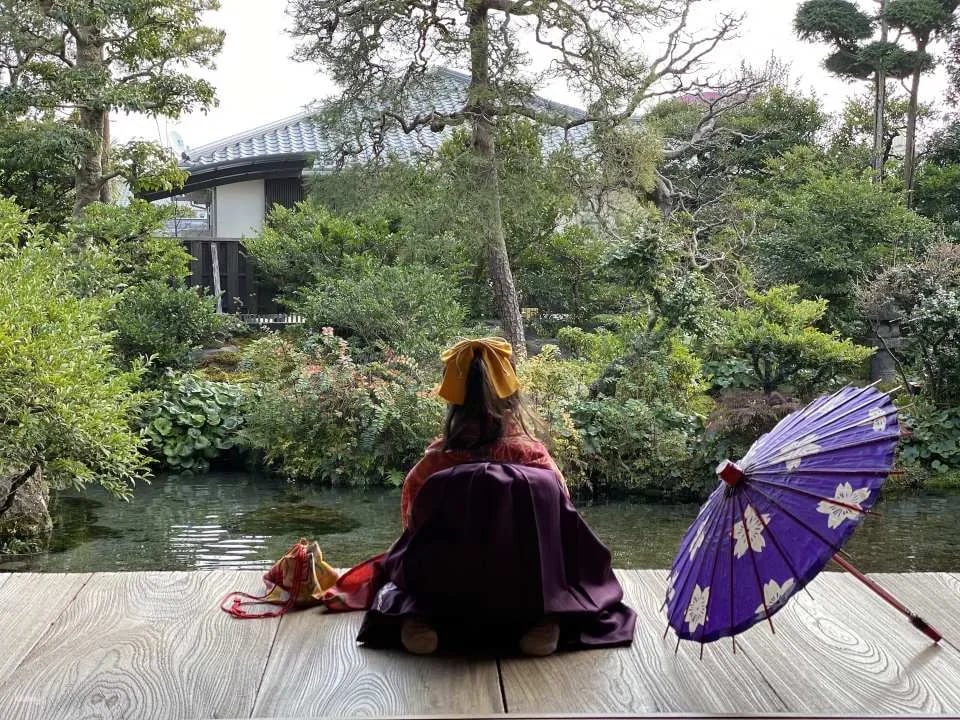 Hakama Rental | Shimabara Romantic Trip ~A High-Colored Girl Passes By~ (Shimabara City, Nagasaki Prefecture, Cultural Experience)