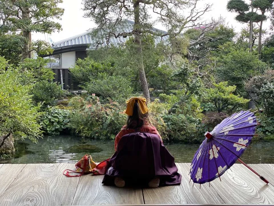 Hakama Rental | Shimabara Romantic Trip ~A High-Colored Girl Passes By~ (Shimabara City, Nagasaki Prefecture, Cultural Experience)