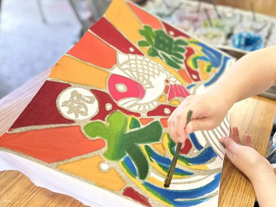 Hands-on Painting Design Fishing Flag in Kagoshima