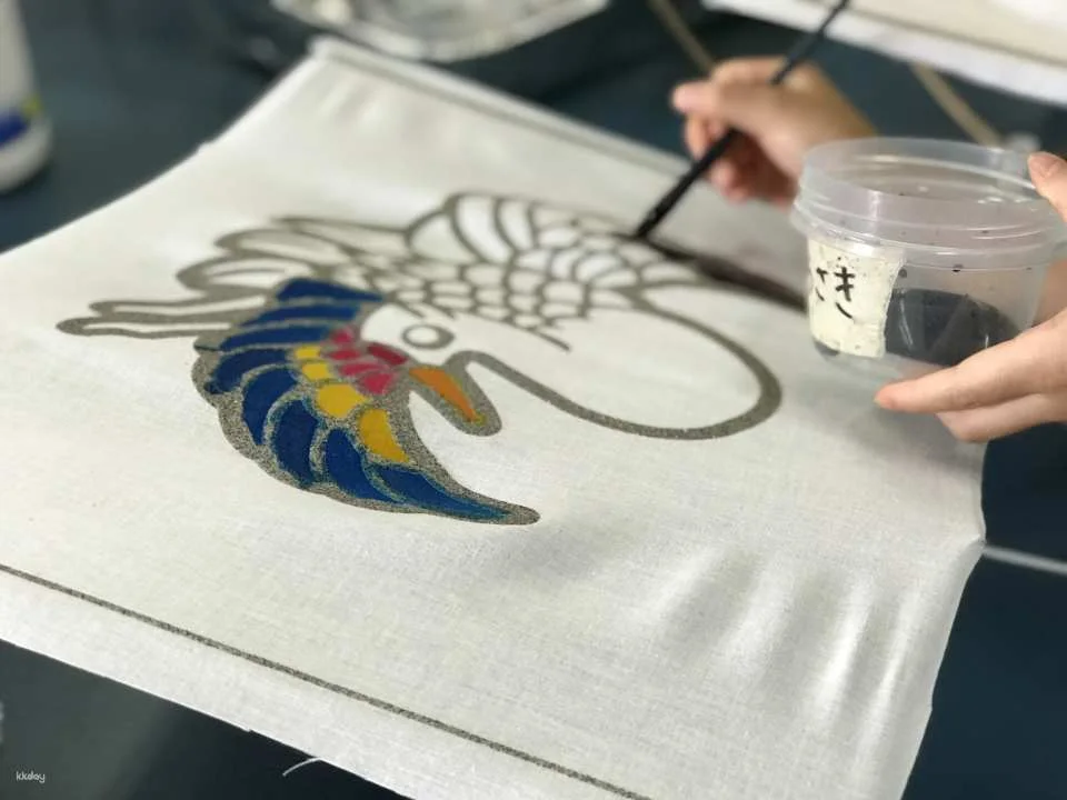 Hands-on Painting Design Fishing Flag in Kagoshima
