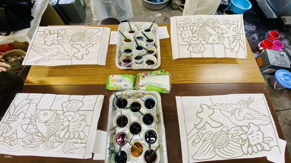 Hands-on Painting Design Fishing Flag in Kagoshima