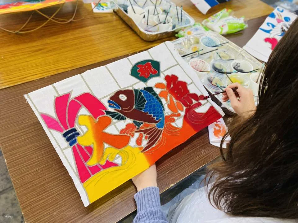 Hands-on Painting Design Fishing Flag in Kagoshima