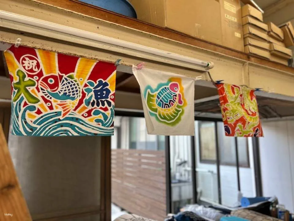Hands-on Painting Design Fishing Flag in Kagoshima