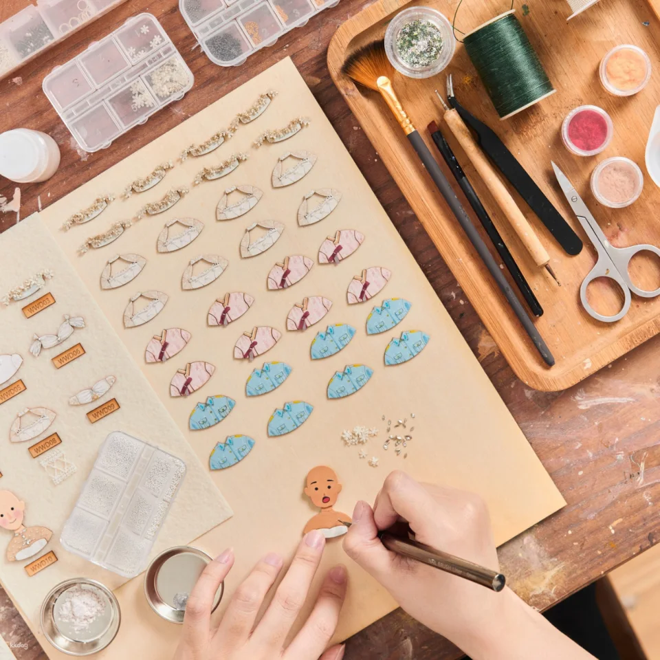 Hanoi | Mini-You Keychain Workshop | Customize Unique Souvenir in Vietnam