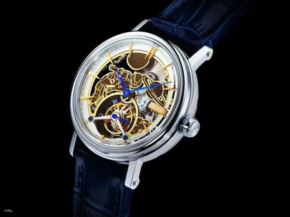 Full-day watchmaking course including lunch and take-home tourbillon watch