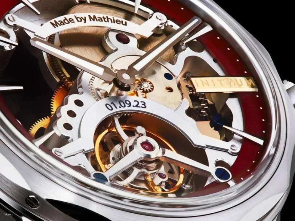 Full-day watchmaking course including lunch and take-home tourbillon watch
