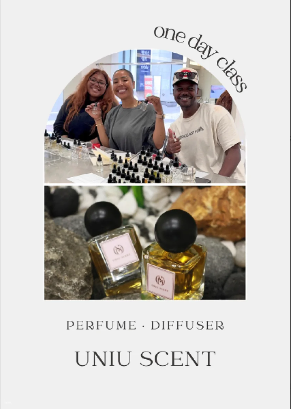 UNIU SCENT Perfume Diffuser Making One Day Class | Daegu. Korea