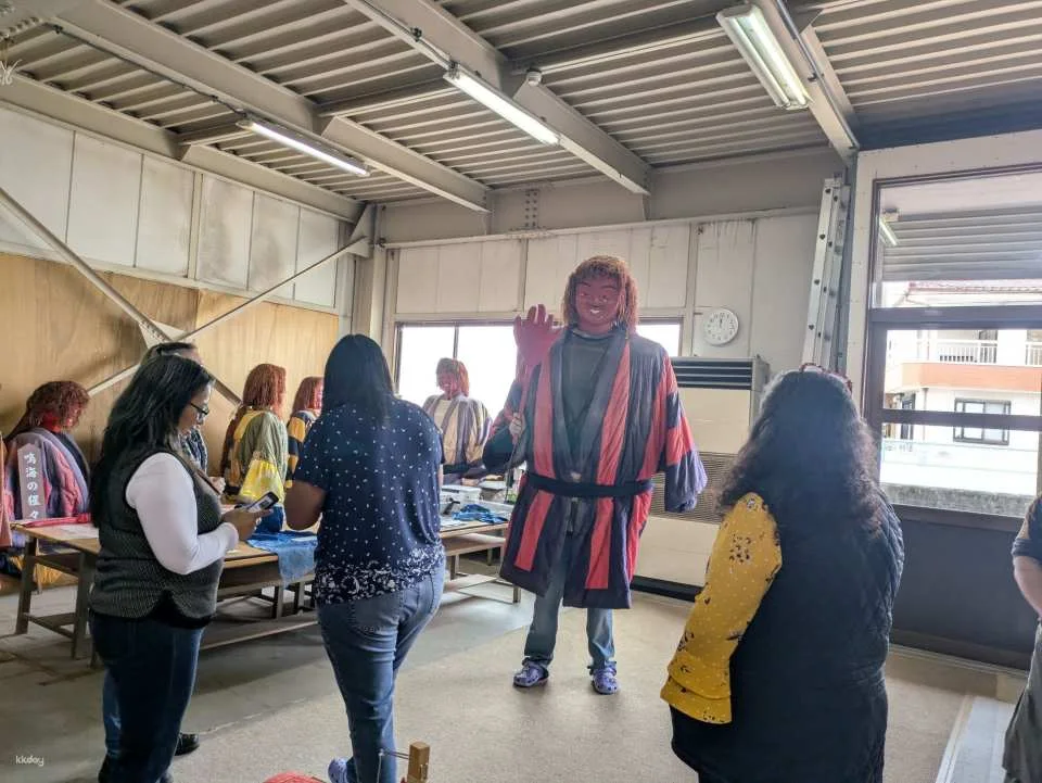 Arimatsu/Narumi Shibori and Yukihana Shibori Tenugui Hand Towel Making Experience (Nagoya City, Aichi Prefecture, Japan, Cultural Experience)