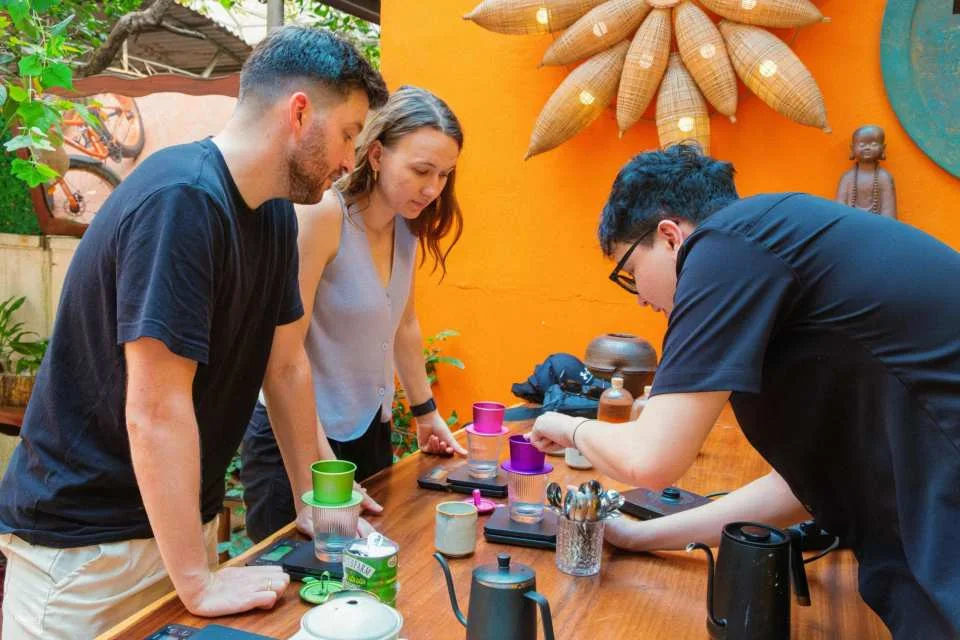 Brewing Vietnam: Hanoi 1-hour Hands-On Coffee Workshop