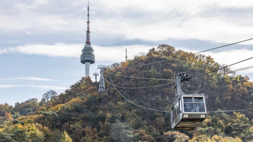 [Tickets must be picked up in Myeongdong in advance] Namsan N Seoul Tower ticket + Namsan Cable Car physical ticket combo