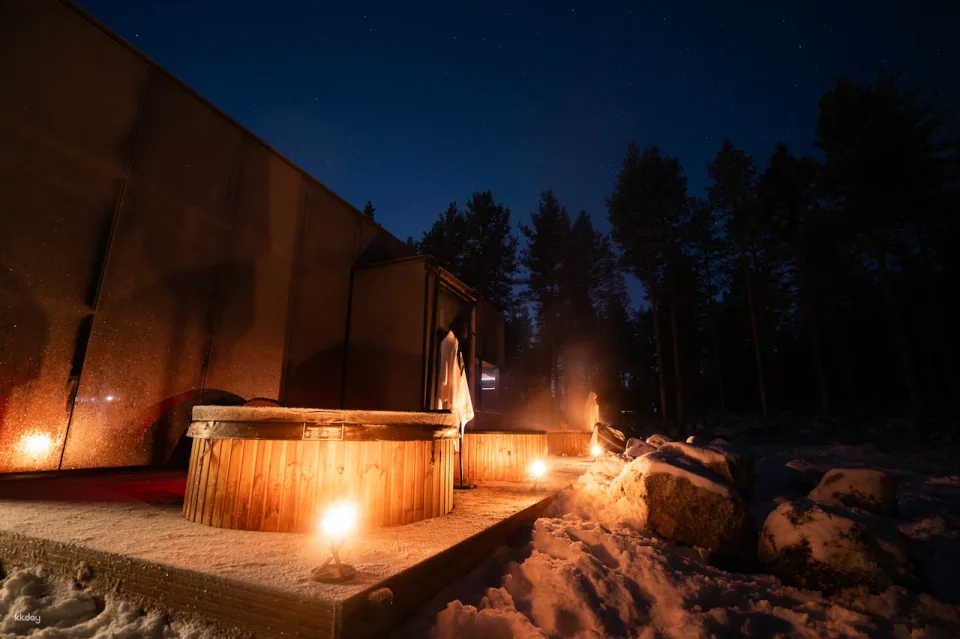 Arctic Spa Experience with Bathrobe Dinner  l Arctic Forest Spa, Finland