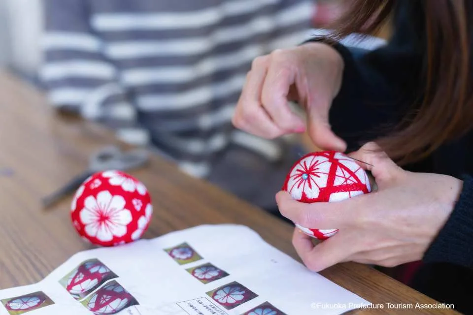Yanagawa Guided Private Tour: River Cruise & Traditional "Mari" Ball Crafting at a Local House