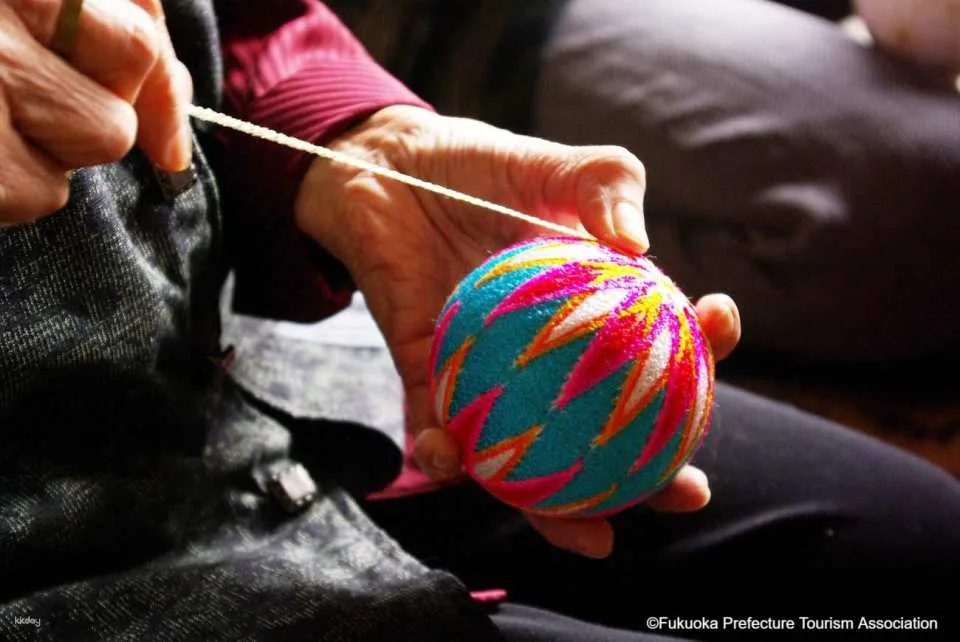 Yanagawa Guided Private Tour: River Cruise & Traditional "Mari" Ball Crafting at a Local House
