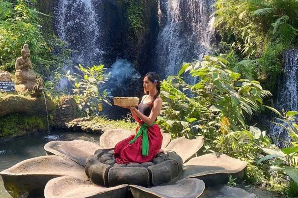 Bali | Purification Ceremony at Taman Beji Griya Waterfall | Departure from Bali (573295)