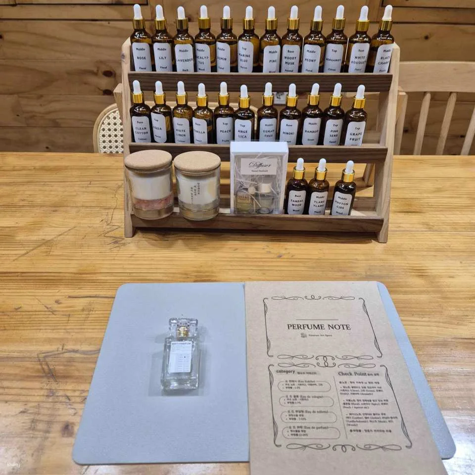 [Busan] Making Special Handmade Perfume at Your Travel Destination | DIY Perfume Experience