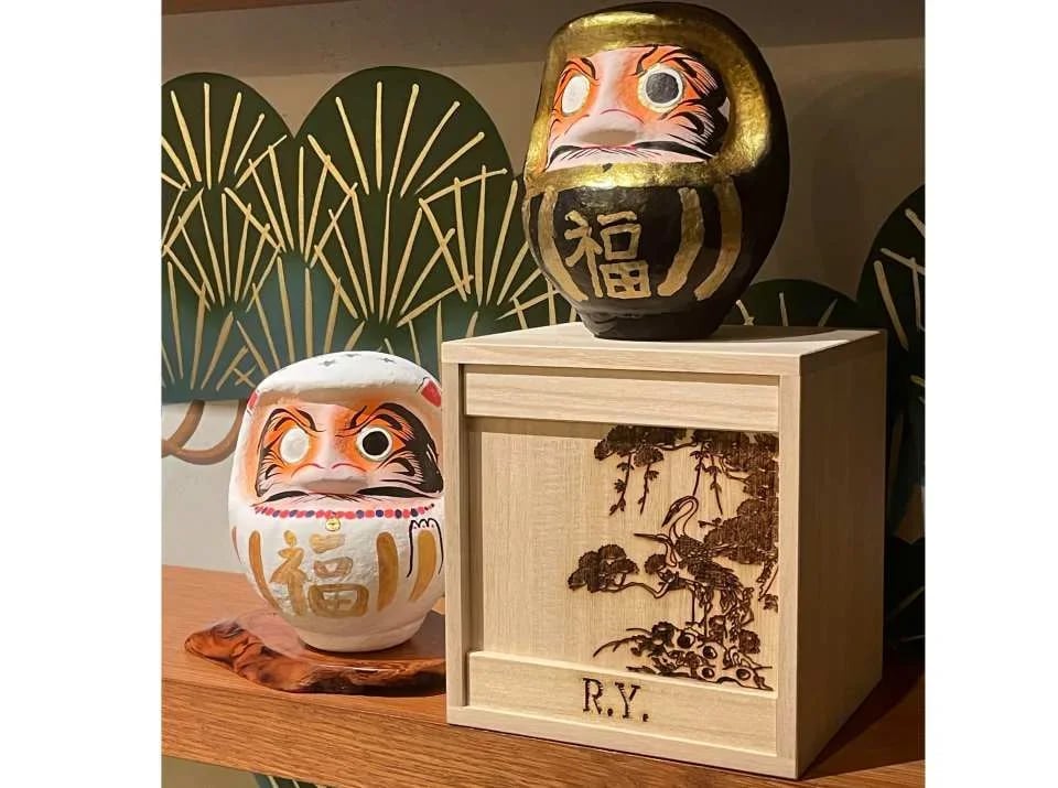 Osaka DARUMA CLUB | Tumbler Painting Experience & Japanese Daruma DIY (Take it home)