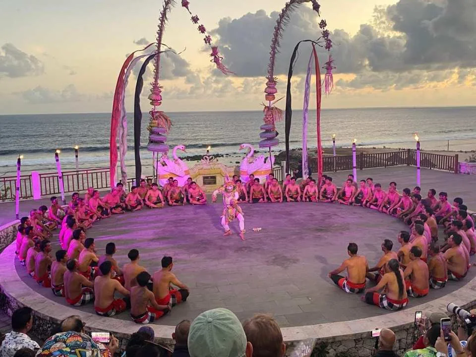 Melasti Beach Sunset & Kecak Fire Dance (Entry Ticket or Private Transfer)