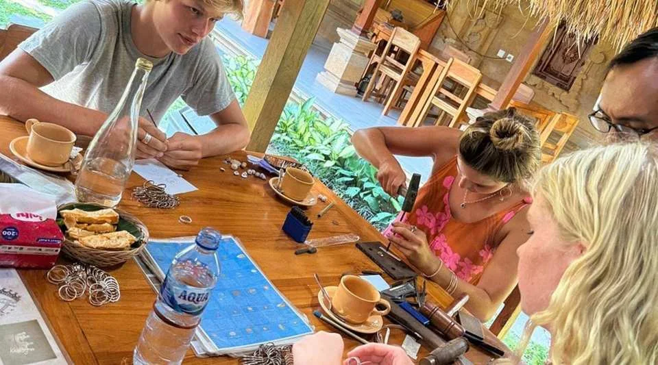Bali Ubud Silver Jewelry Class | Make Your Own Jewelry | Departure from Bali