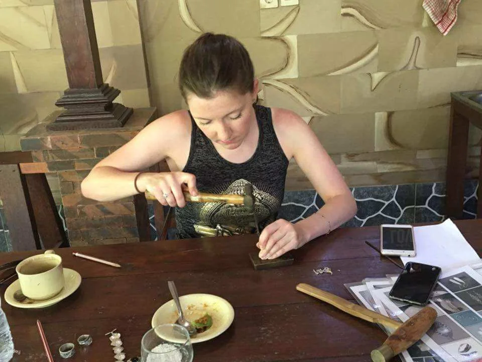 Bali Ubud Silver Jewelry Class | Make Your Own Jewelry | Departure from Bali