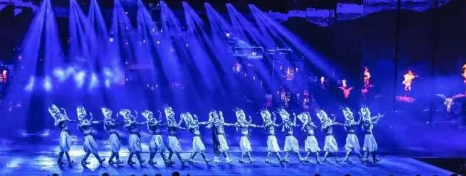 "Jiuzhaigou Eternal Love" Tibetan and Qiang Song and Dance Performance