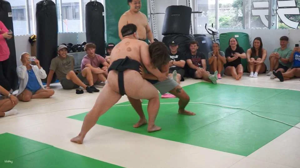 Sumo experience in Takadanobaba, Tokyo (45 minutes, beginner-friendly)