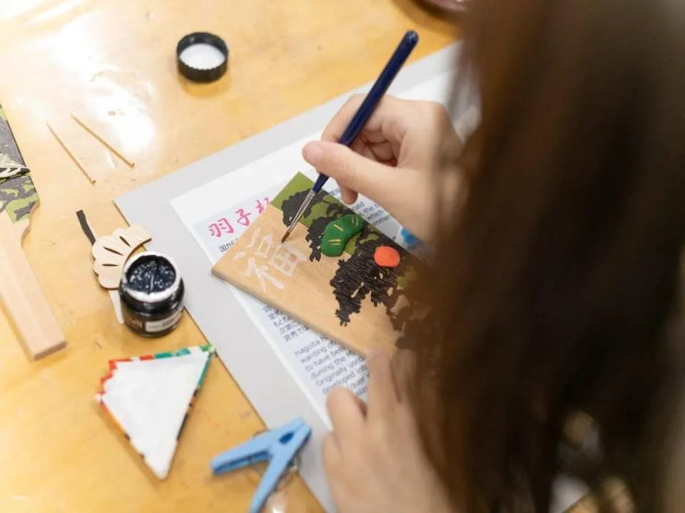 [Shizuoka | Ningyo no Miyahide Shizuoka Store] Hagoita amulet crafting experience program (choose one of three)