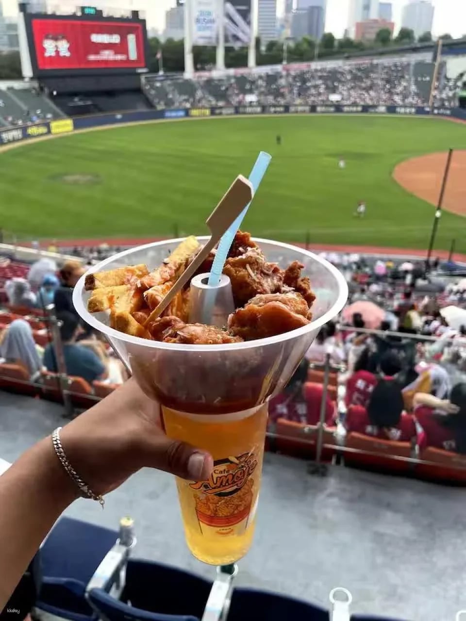 Seoul: Watching Baseball Game with a local and Pre-Game Meal