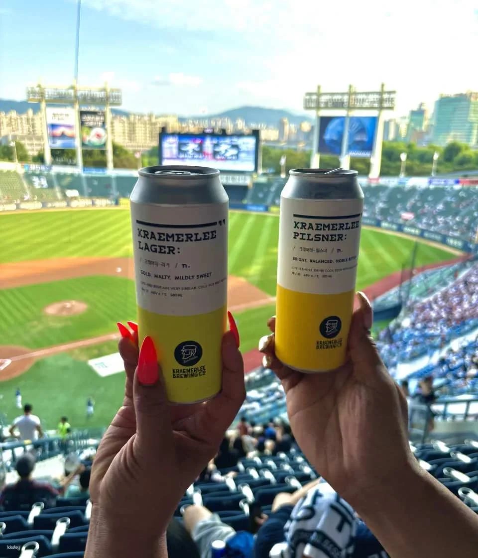 Seoul: Watching Baseball Game with a local and Pre-Game Meal
