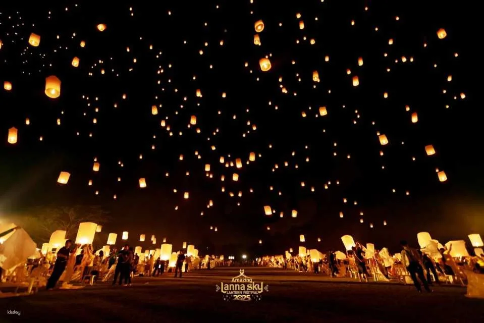Amazing Lanna Sky Lantern Festival 2026 | Chiang Mai