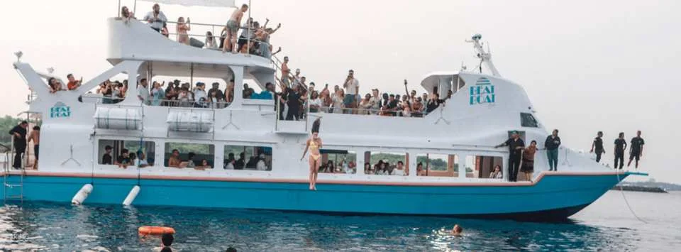 BALI BEAT BOAT Sunset Party Cruise | Live DJ, Ocean Dance Floor & Island Vibes | Departure from Bali