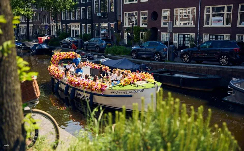 Amsterdam Flower Boat Canal Cruise Ticket | Netherlands