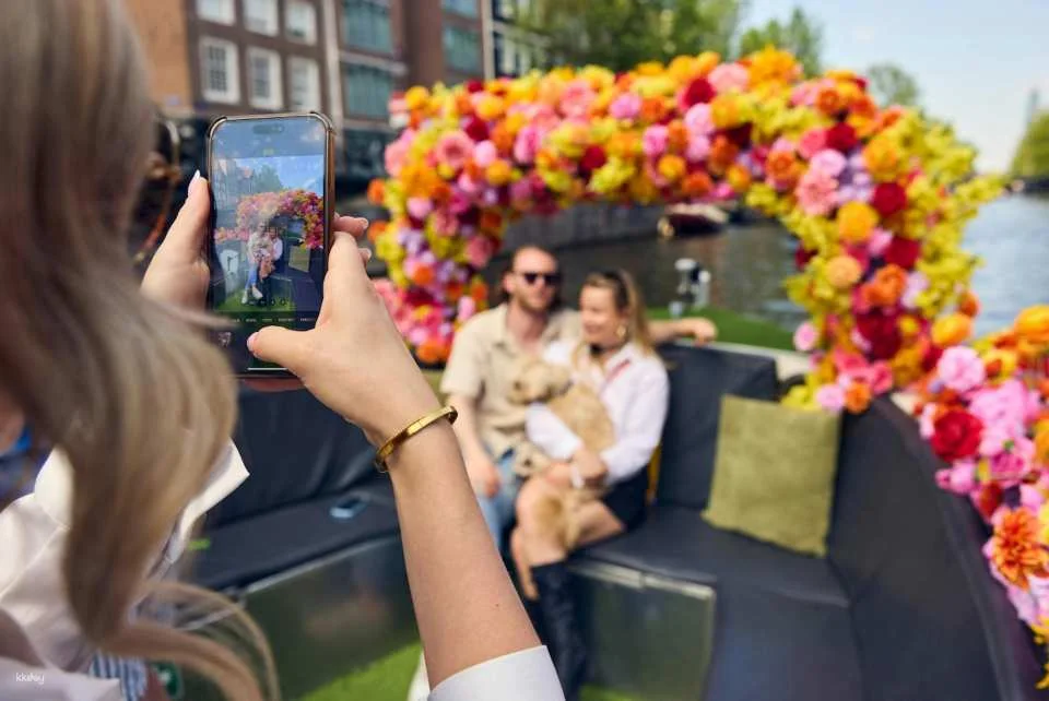 Amsterdam Flower Boat Canal Cruise Ticket | Netherlands